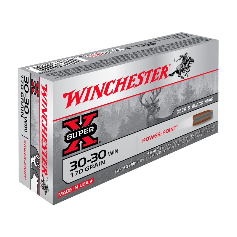 Munitions WINCHESTER 30-30 Win Power Point 170gr x20