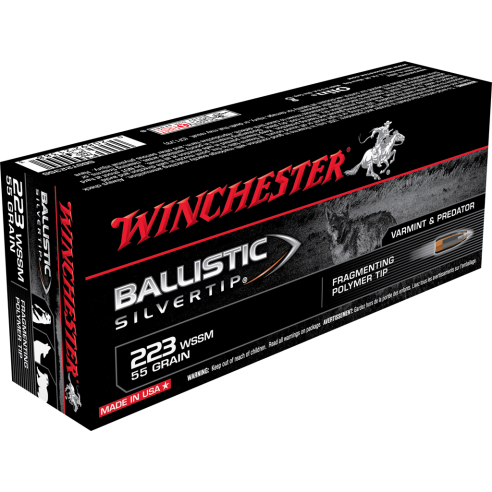 Munitions WINCHESTER 223 WSSM Ballistic...