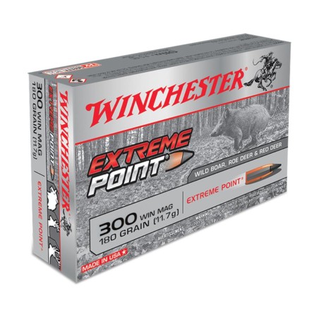 MUNITIONS WINCHESTER 300WM 180GR EXTREME POINT  X20