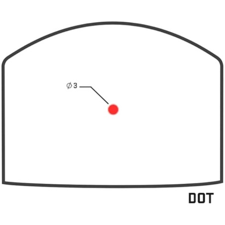 POINT ROUGE SIG SAUER ROMEO ZERO PRO 1,30 3MOA