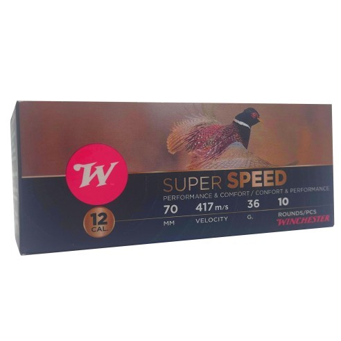 Cartouches WINCHESTER 12/70 Super Speed n°6 x10
