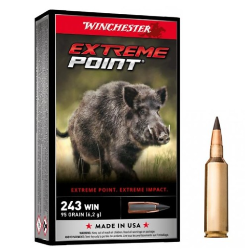 Munitions WINCHESTER 243 Win Extreme Point 95gr x20