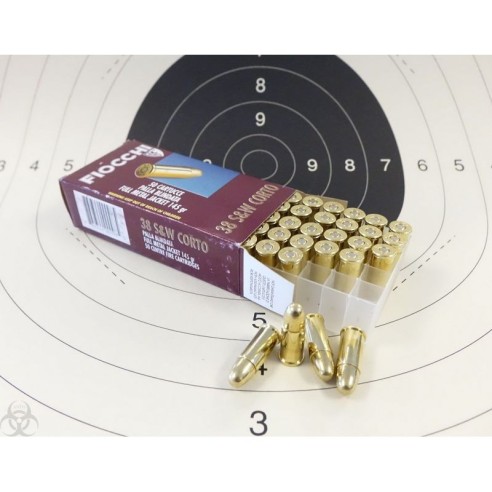 Munitions FIOCCHI 38 S&W Short FMJ 145g x50