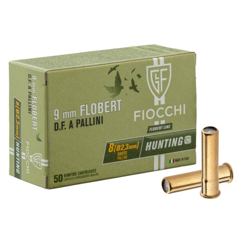 Cartouches FIOCCHI 9mm Flobert n°7.5 x50