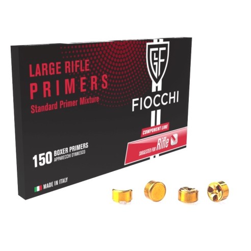 Amorces FIOCCHI Large Rifle Standard x150