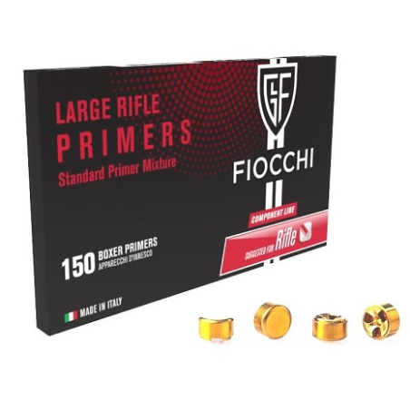 Amorces FIOCCHI Large Rifle Standard x150