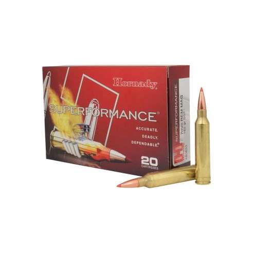 Munitions HORNADY 7RM SST 162gr x20