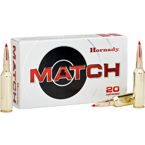 Munitions HORNADY 6.5 PRC Match 147gr x 20