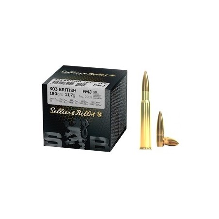 SELLIER BELLOT 303 BRITISH 180GR VRAC  X50