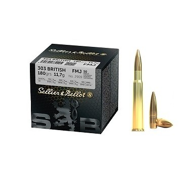SELLIER BELLOT 303 BRITISH 180GR VRAC  X50