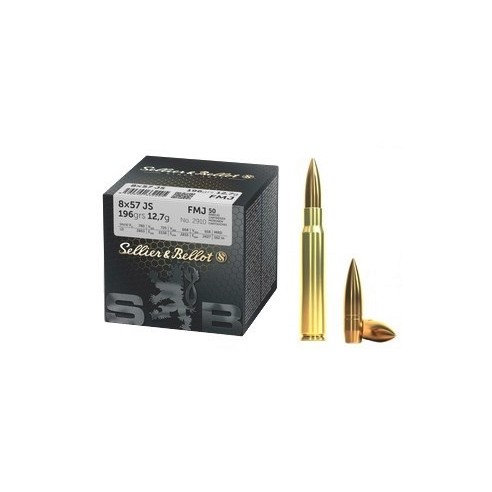 SELLIER BELLOT8X57JS FMJ 12.7G (X50 VRAC)