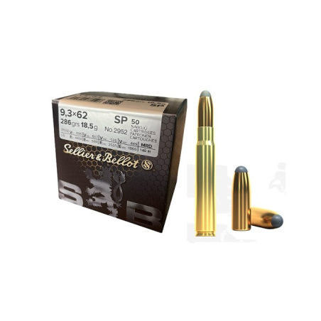 SELLIER BELLOT 9.3X62 285GR VRAC