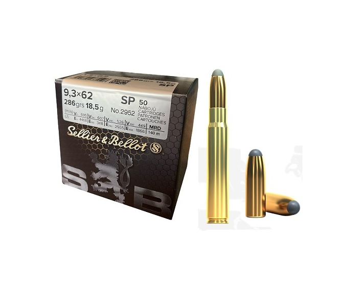 SELLIER BELLOT 9.3X62 285GR VRAC