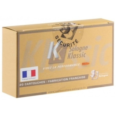MUNITIONS SOLOGNE KLASSIC SUB  9.3X62 285GR