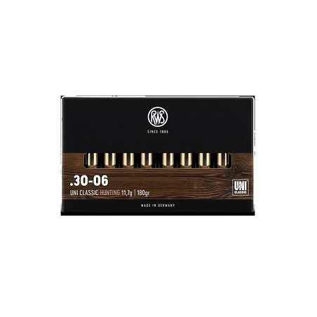 Munitions RWS 30-06 Uni Classic 180gr x20