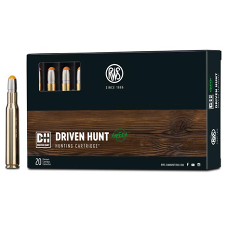Munitions RWS 30-06 Driven Hunt Green 165gr x20