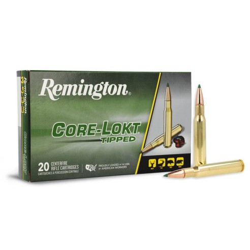 Munitions REMINGTON 30-06 Core-Lokt Tipped...