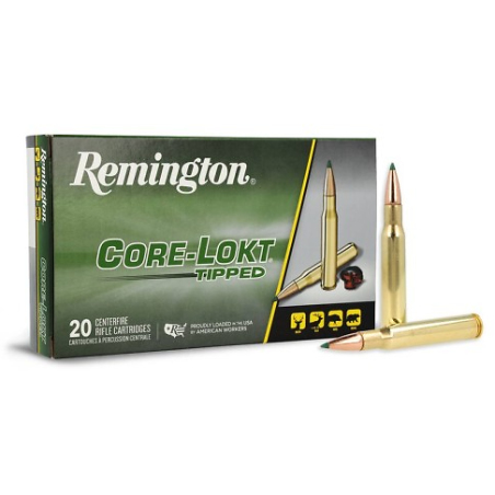 Munitions REMINGTON 30-06 Core-Lokt Tipped 180gr x20