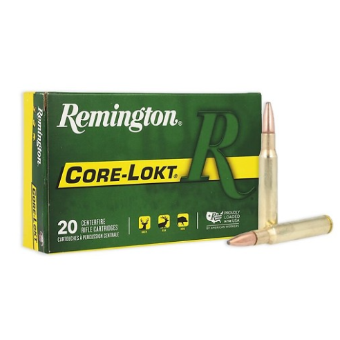 Munitions REMINGTON 30-06 Core-Lokt PSP 180gr x20