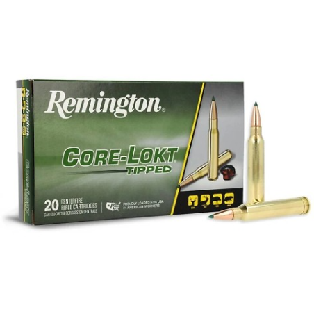 Munitions REMINGTON 300 Win Mag Core-Lokt Tipped 180gr x20