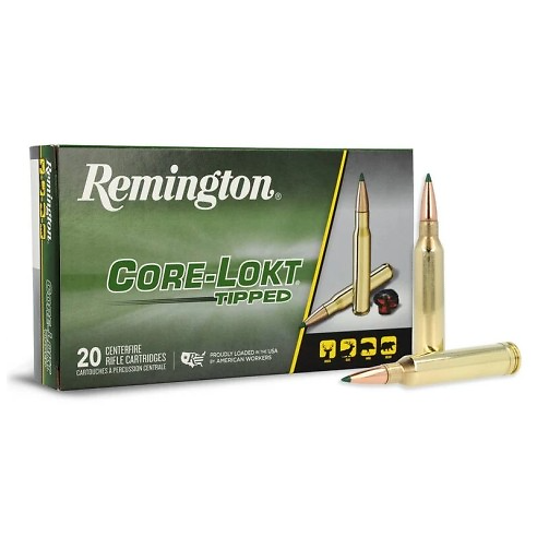 Munitions REMINGTON 7RM Core-Lokt Tipped 150gr x20