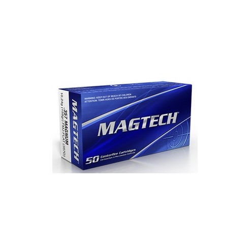 MUNITIONS MAGTECH 357 MAG 158 GR