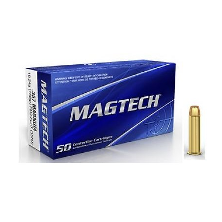 MUNITIONS MAGTECH 357 MAG 158 GR