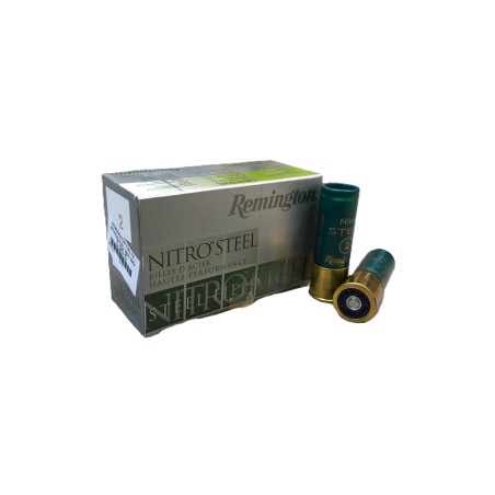 Cartouches REMINGTON 12/70 NitroSteel n°2 35g x10