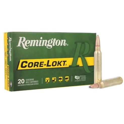 Munitions REMINGTON 300 Win Mag Core-Lokt 180gr x20