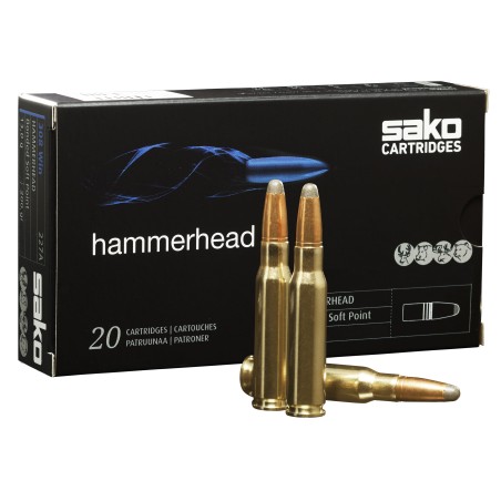 Munitions SAKO 9.3x62 HammerHead 286gr x20