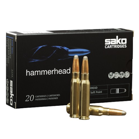 Munitions SAKO 9.3x62 HammerHead 286gr x20