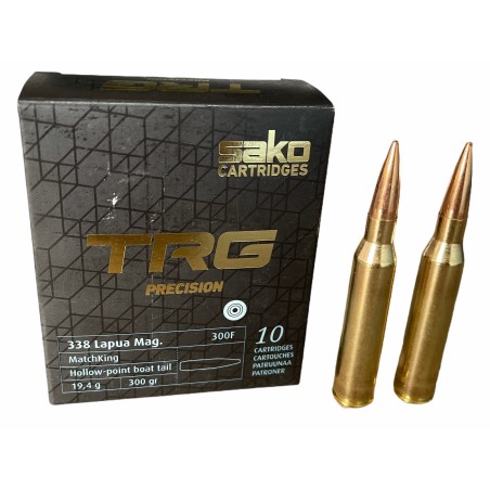 MUNITIONS SAKO TRG PRECISION CAL.338 300GR X10