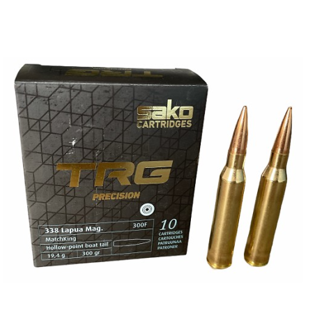MUNITIONS SAKO TRG PRECISION CAL.338 300GR X10