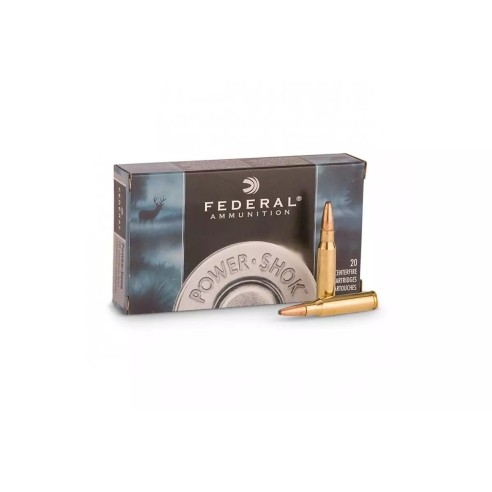 Munitions FEDERAL 30-06 Power Shok 150gr x20