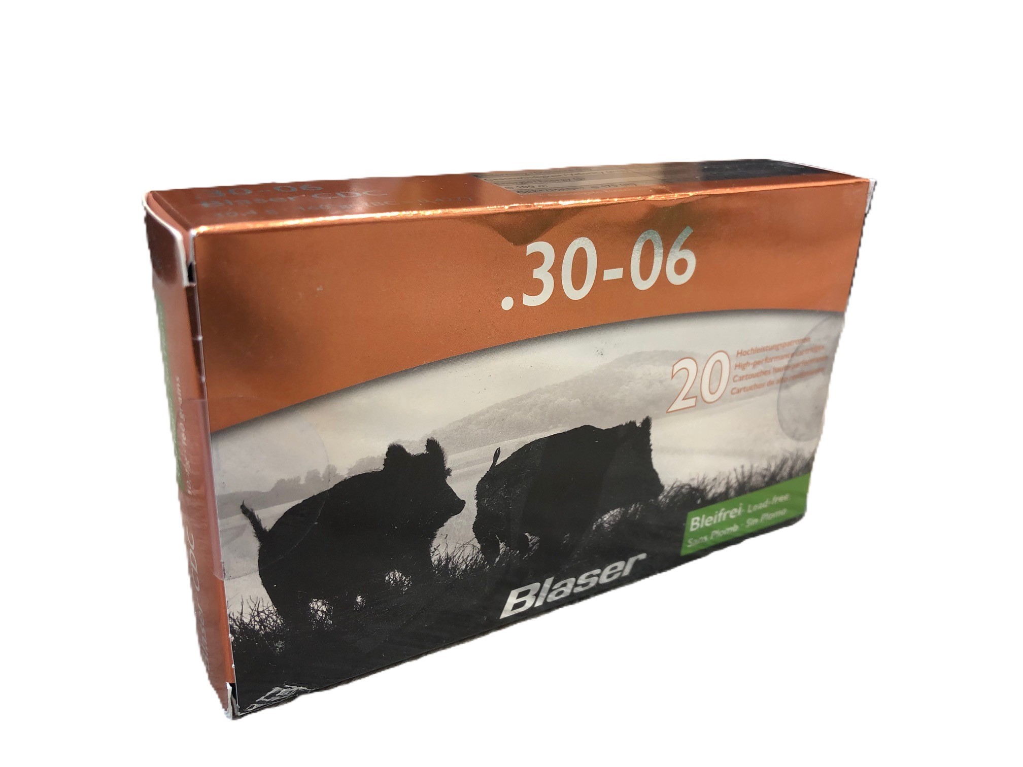 Munitions BLASER 30-06 CDC 160gr x20