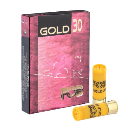 Cartouches FOB 20/70 Gold 30g n°2 x10