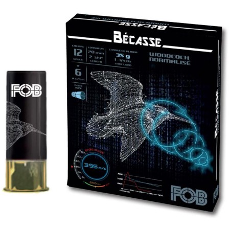 Cartouches FOB 12/70 Bécasse Duo 35g n° 7¾ et 9 ¾ x10