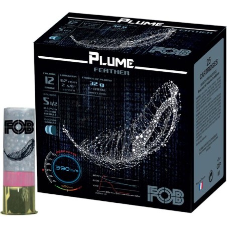 Cartouches FOB 12/67 Performance Plume 32g n°6.5 x25