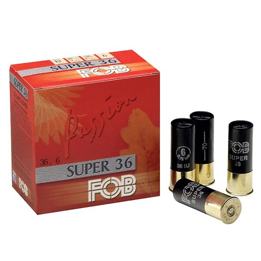 Cartouches FOB 12/70 Passion Super 36 n°4 x25