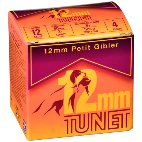 Cartouches TUNET 12mm n°10 x25