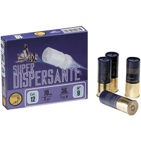 Cartouches TUNET 12/70 Super Dispersante 36g n°7 x10