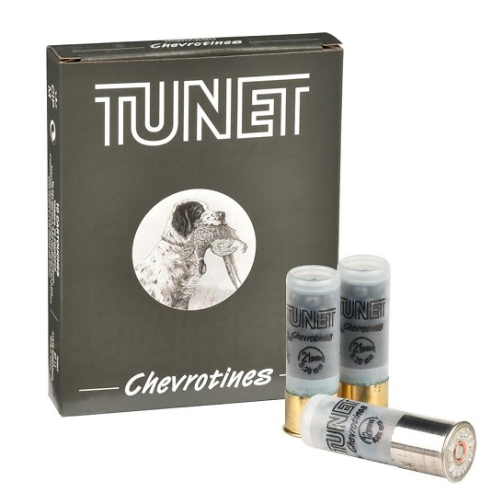 Cartouches TUNET Chevrotines 12/67 21gr x10