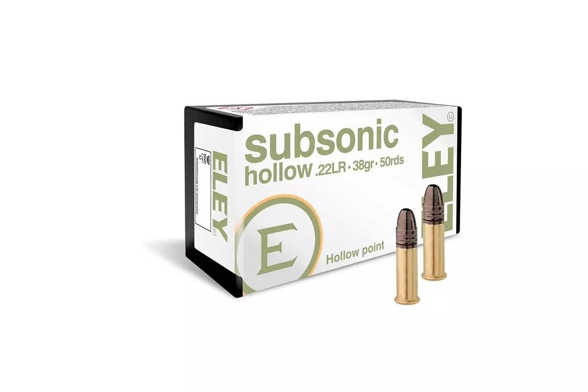 Munitions ELEY 22lr Subsonique x50
