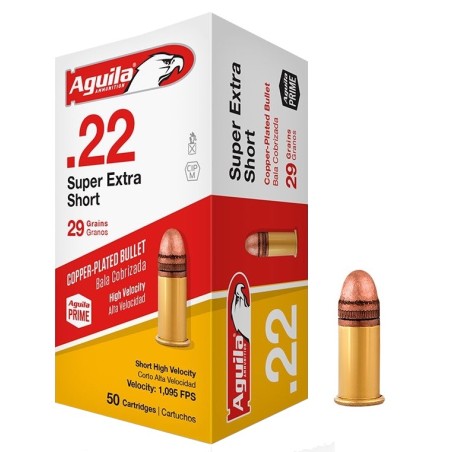 MUNTIONS AGUILA 22 SHORT X 50