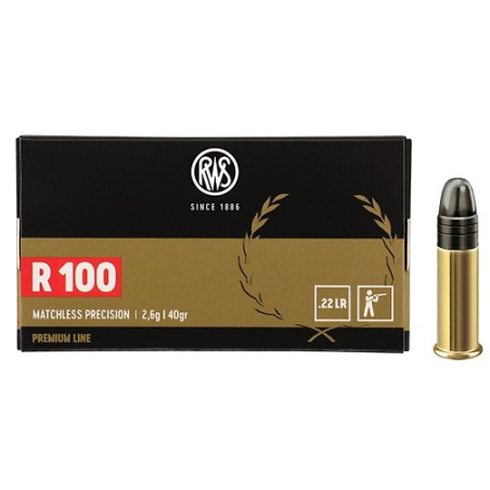 Munitions RWS 22lr R100 x50