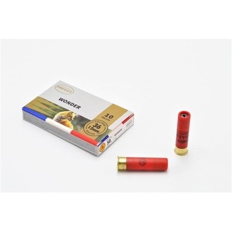 Cartouches balles PREVOT 12mm Wonder Subsonic Expansive 7g x10