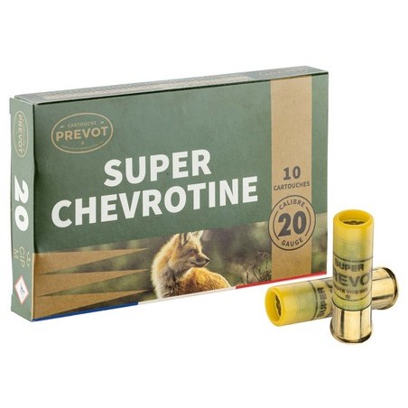 Cartouches PREVOT 20/70 Super Chevrotine 21gr x10