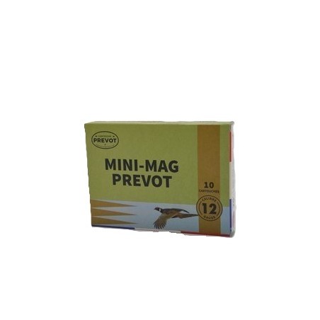 Cartouches PREVOT 12/70 Mini Mag 42g n°9 x10