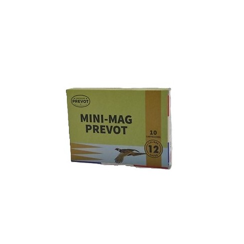 Cartouches PREVOT 12/70 Mini Mag 42g n°9 x10