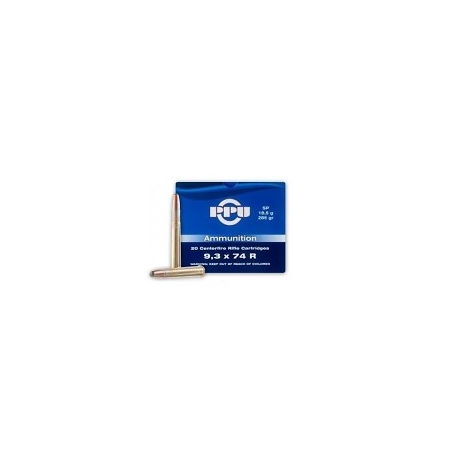 Munitions PPU 9.3x74R SP 285gr x20